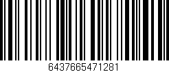 Código de barras (EAN, GTIN, SKU, ISBN): '6437665471281'