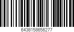 Código de barras (EAN, GTIN, SKU, ISBN): '6438158656277'