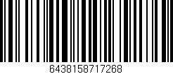 Código de barras (EAN, GTIN, SKU, ISBN): '6438158717268'