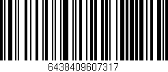 Código de barras (EAN, GTIN, SKU, ISBN): '6438409607317'