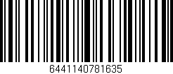 Código de barras (EAN, GTIN, SKU, ISBN): '6441140781635'