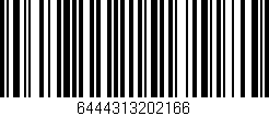 Código de barras (EAN, GTIN, SKU, ISBN): '6444313202166'