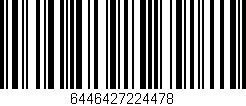 Código de barras (EAN, GTIN, SKU, ISBN): '6446427224478'
