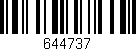 Código de barras (EAN, GTIN, SKU, ISBN): '644737'