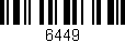 Código de barras (EAN, GTIN, SKU, ISBN): '6449'