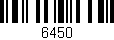 Código de barras (EAN, GTIN, SKU, ISBN): '6450'