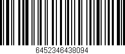 Código de barras (EAN, GTIN, SKU, ISBN): '6452346438094'