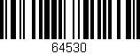 Código de barras (EAN, GTIN, SKU, ISBN): '64530'