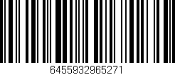 Código de barras (EAN, GTIN, SKU, ISBN): '6455932965271'