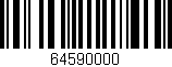 Código de barras (EAN, GTIN, SKU, ISBN): '64590000'