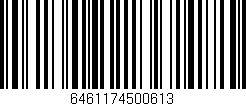 Código de barras (EAN, GTIN, SKU, ISBN): '6461174500613'