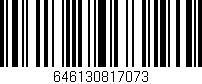 Código de barras (EAN, GTIN, SKU, ISBN): '646130817073'