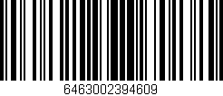 Código de barras (EAN, GTIN, SKU, ISBN): '6463002394609'