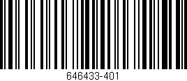 Código de barras (EAN, GTIN, SKU, ISBN): '646433-401'