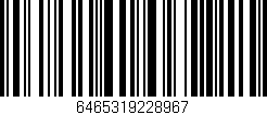 Código de barras (EAN, GTIN, SKU, ISBN): '6465319228967'