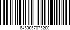 Código de barras (EAN, GTIN, SKU, ISBN): '6468867876208'