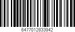 Código de barras (EAN, GTIN, SKU, ISBN): '6477012833942'