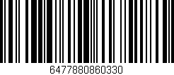 Código de barras (EAN, GTIN, SKU, ISBN): '6477880860330'