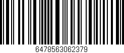 Código de barras (EAN, GTIN, SKU, ISBN): '6478563062379'