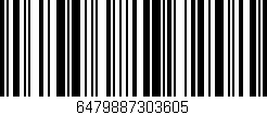 Código de barras (EAN, GTIN, SKU, ISBN): '6479887303605'