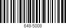 Código de barras (EAN, GTIN, SKU, ISBN): '648-5008'