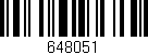 Código de barras (EAN, GTIN, SKU, ISBN): '648051'