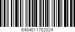 Código de barras (EAN, GTIN, SKU, ISBN): '6484611752024'