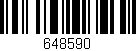Código de barras (EAN, GTIN, SKU, ISBN): '648590'
