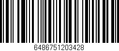 Código de barras (EAN, GTIN, SKU, ISBN): '6486751203428'