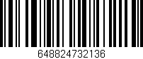 Código de barras (EAN, GTIN, SKU, ISBN): '648824732136'