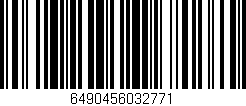 Código de barras (EAN, GTIN, SKU, ISBN): '6490456032771'