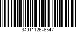 Código de barras (EAN, GTIN, SKU, ISBN): '6491112646547'