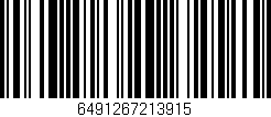 Código de barras (EAN, GTIN, SKU, ISBN): '6491267213915'