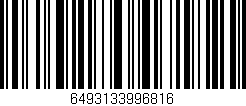 Código de barras (EAN, GTIN, SKU, ISBN): '6493133996816'