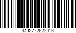 Código de barras (EAN, GTIN, SKU, ISBN): '6493772823016'