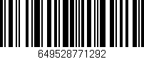 Código de barras (EAN, GTIN, SKU, ISBN): '649528771292'