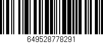 Código de barras (EAN, GTIN, SKU, ISBN): '649528778291'