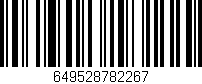 Código de barras (EAN, GTIN, SKU, ISBN): '649528782267'
