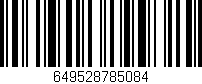 Código de barras (EAN, GTIN, SKU, ISBN): '649528785084'