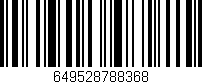 Código de barras (EAN, GTIN, SKU, ISBN): '649528788368'