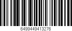 Código de barras (EAN, GTIN, SKU, ISBN): '6499449413276'