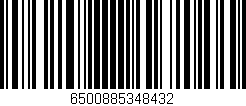 Código de barras (EAN, GTIN, SKU, ISBN): '6500885348432'