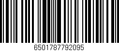 Código de barras (EAN, GTIN, SKU, ISBN): '6501787792095'