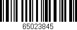Código de barras (EAN, GTIN, SKU, ISBN): '65023845'