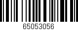 Código de barras (EAN, GTIN, SKU, ISBN): '65053056'