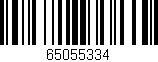 Código de barras (EAN, GTIN, SKU, ISBN): '65055334'