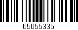 Código de barras (EAN, GTIN, SKU, ISBN): '65055335'