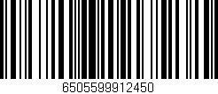 Código de barras (EAN, GTIN, SKU, ISBN): '6505599912450'