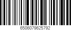 Código de barras (EAN, GTIN, SKU, ISBN): '6506079625792'