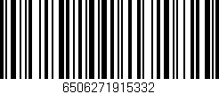 Código de barras (EAN, GTIN, SKU, ISBN): '6506271915332'